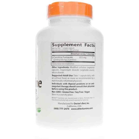 L-Carnitine Fumarate 855 Mg, DRB